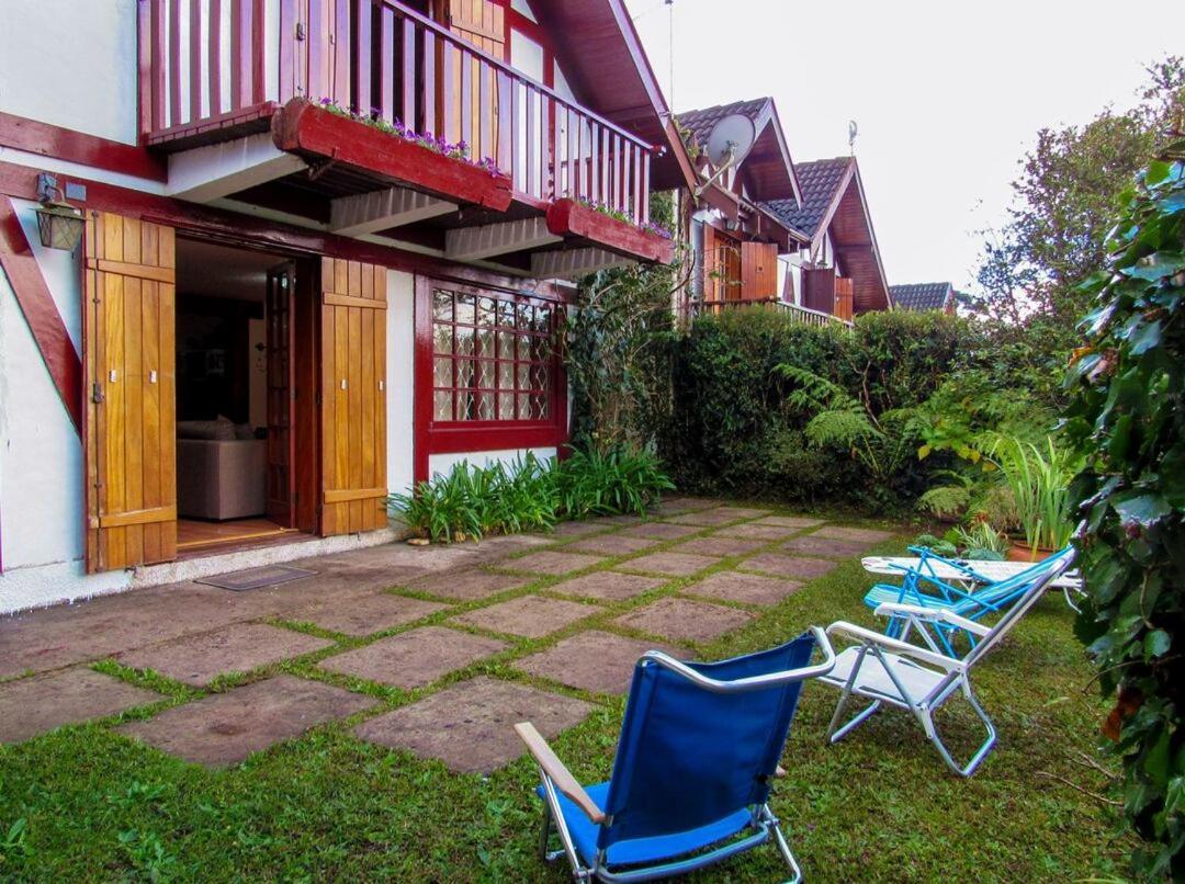 Chale Com Lareira E Wi-Fi Em Campos Do Jordao - Sp Villa Exteriör bild