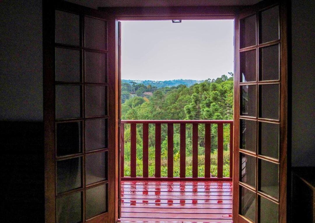Chale Com Lareira E Wi-Fi Em Campos Do Jordao - Sp Villa Exteriör bild