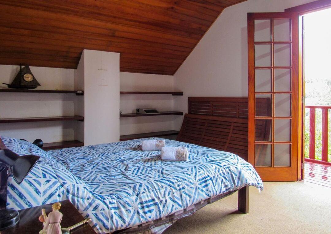 Chale Com Lareira E Wi-Fi Em Campos Do Jordao - Sp Villa Exteriör bild
